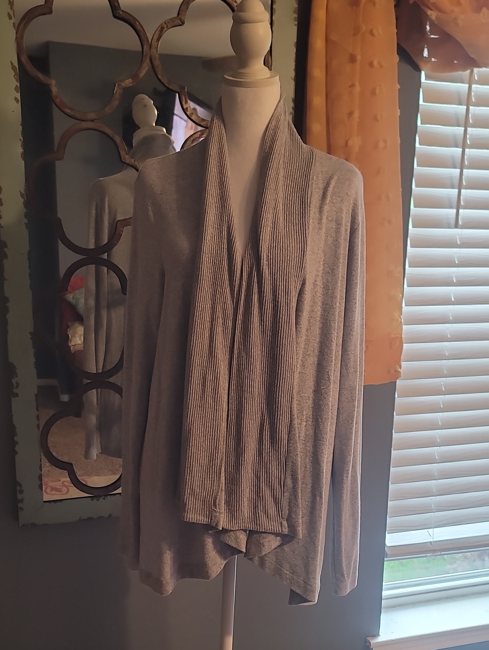 Loft Heather Gray Cardigan